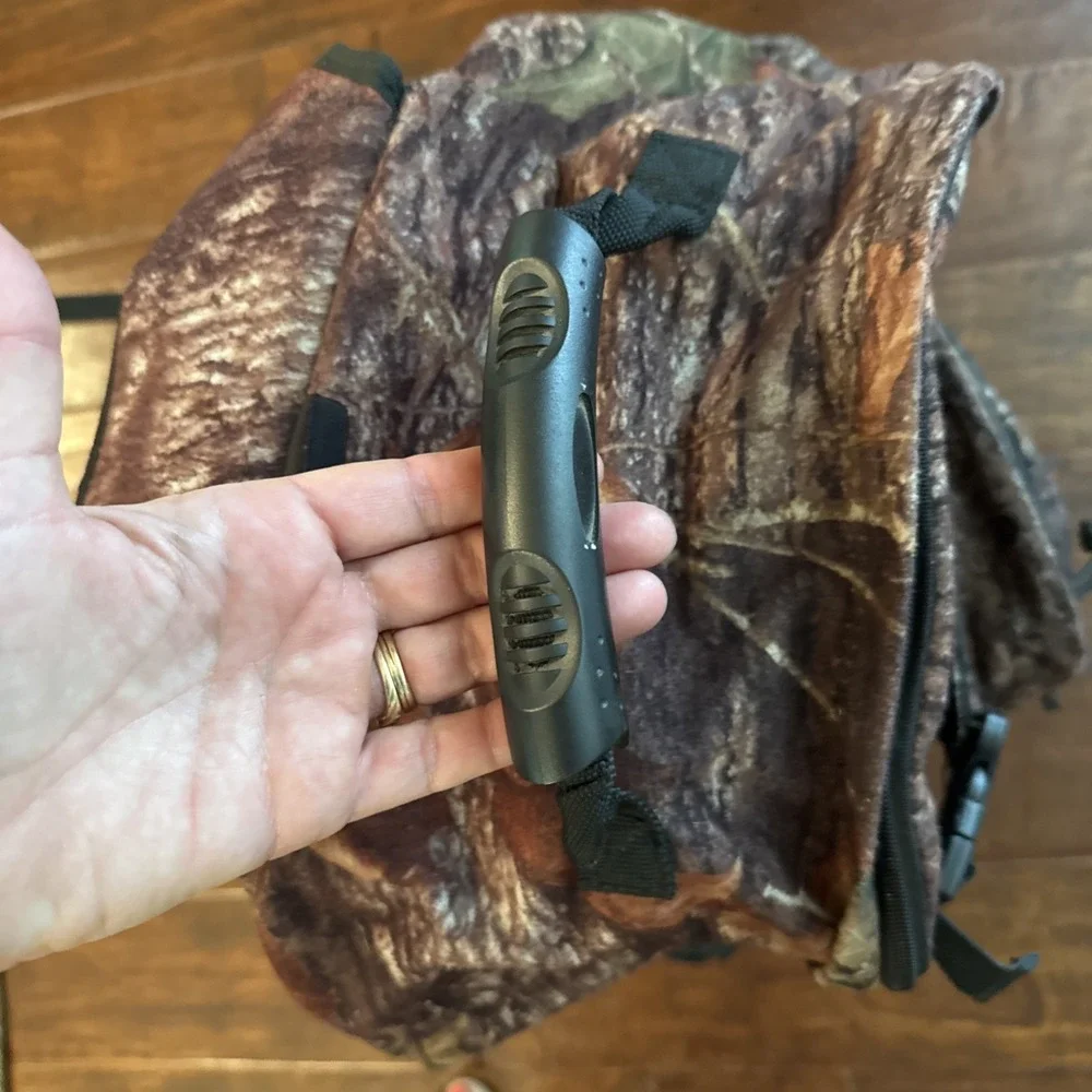 Mad Dog Gear Hunting Backpack Camo Brown Multi Pockets Waist Strap